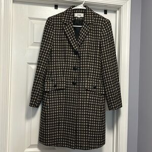 Le Suit Long Coat Size 8